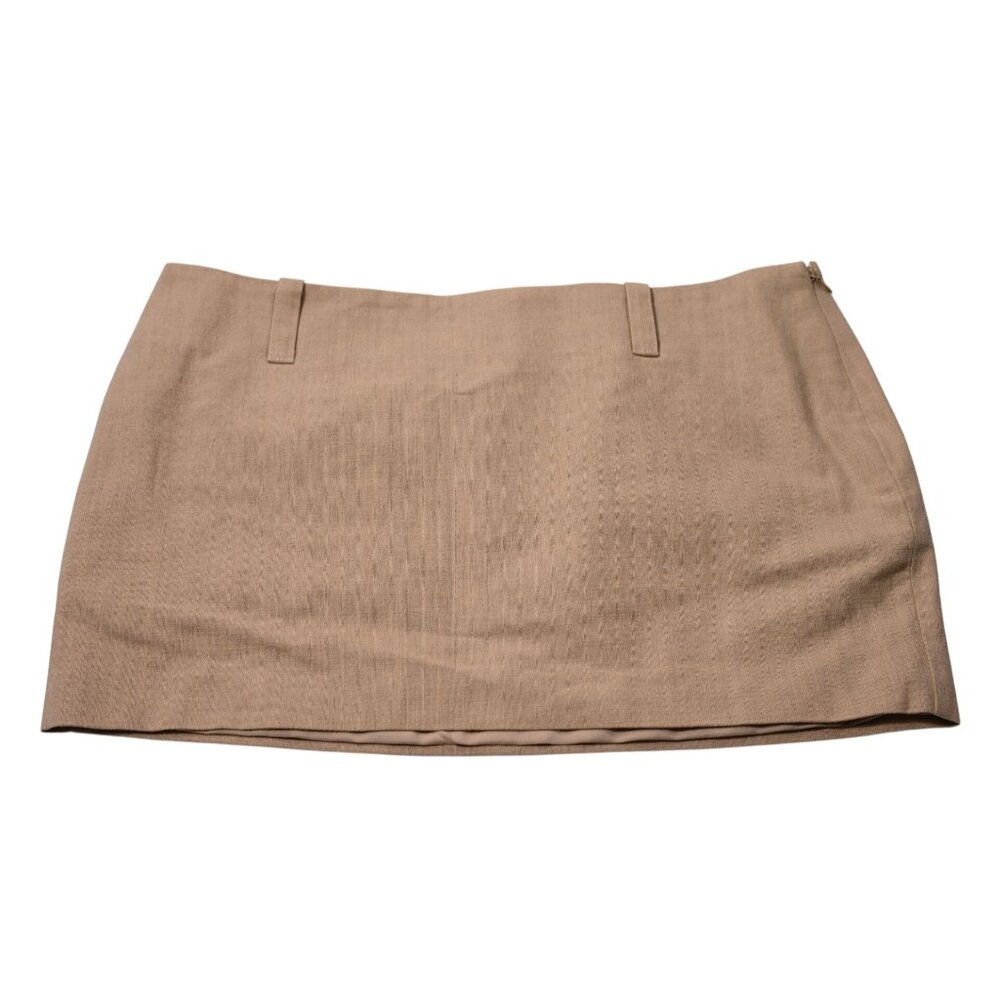 Lioness Leo Mini Skirt in Deep Wheat
